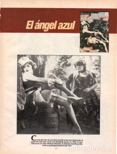 Paper Collecting Others: LAMINA V54538: El angel azul con Marlene Dietrich