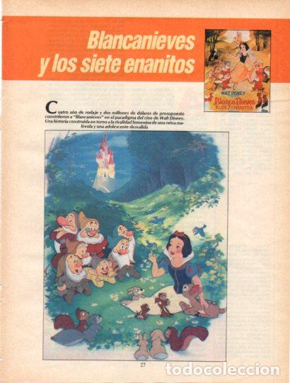 Paper Collecting Others: LAMINA V54543: Blancanieves y los siete enanitos por Walt Disney