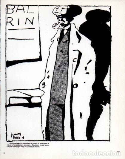 Paper Collecting Others: LAMINA V54521: Home fumant una pipa per Junoy. Revista Papitu