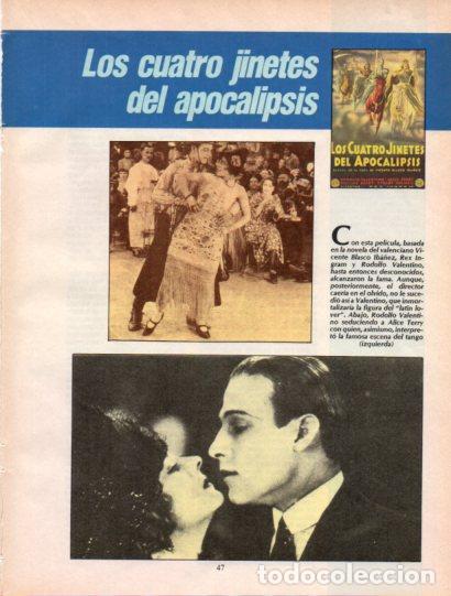 Paper Collecting Others: LAMINA V54553: Los cuatro jinetes del apocalipsis con Rodolfo Valentino