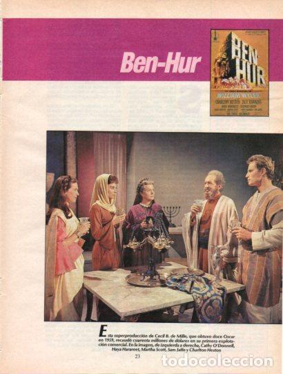 Otros art&iacute;culos de coleccionismo en papel: LAMINA V54541: Ben-Hur con Charlton Heston