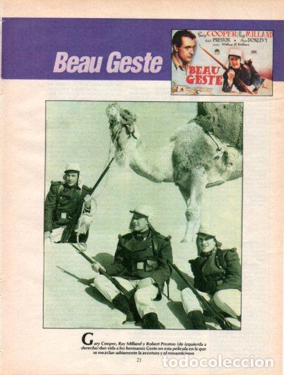 Paper Collecting Others: LAMINA V54540: Beau Geste con Gary Cooper y Ray Milland