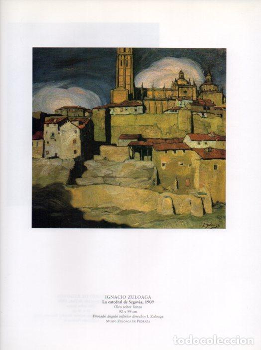 Paper Collecting Others: LAMINA V55268: La catedral de Segovia por Zuloaga