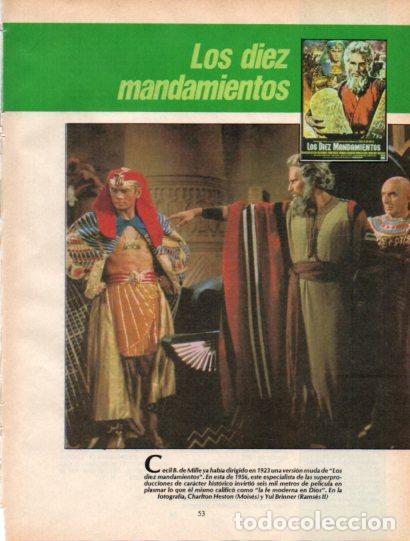 Paper Collecting Others: LAMINA V54556: Los diez mandamientos con Charlton Heston