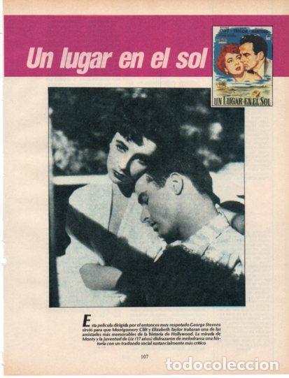 Sammelleidenschaft Andere Papierartikel: LAMINA V54583: Un lugar en el sol con Montgomery Clift y Elizabeth Taylor
