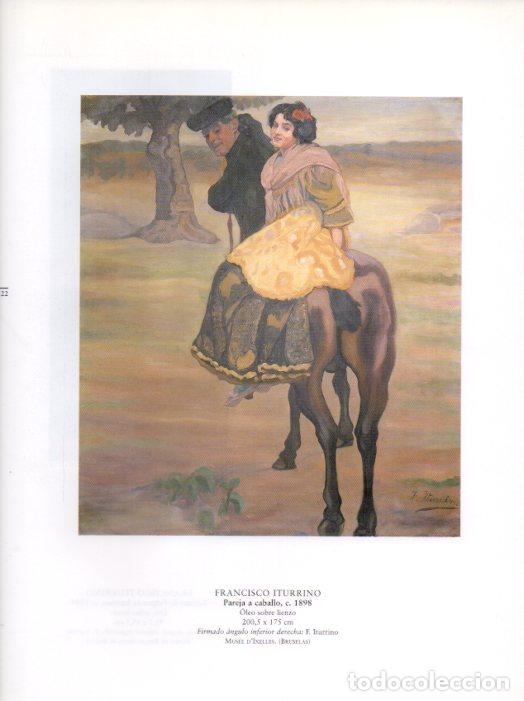 Otros art&iacute;culos de coleccionismo en papel: LAMINA V55283: Pareja a caballo por Francisco Iturrino