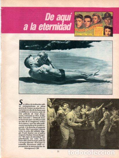 Otros art&iacute;culos de coleccionismo en papel: LAMINA V54555: De aqui a la eternidad con Burt Lancanter y Deborah Kerr