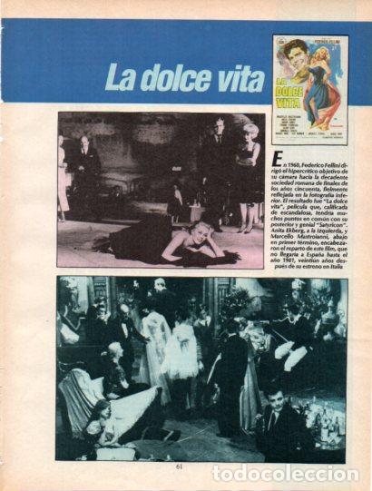 Otros art&iacute;culos de coleccionismo en papel: LAMINA V54560: La dolce vita con Anita Ekberg