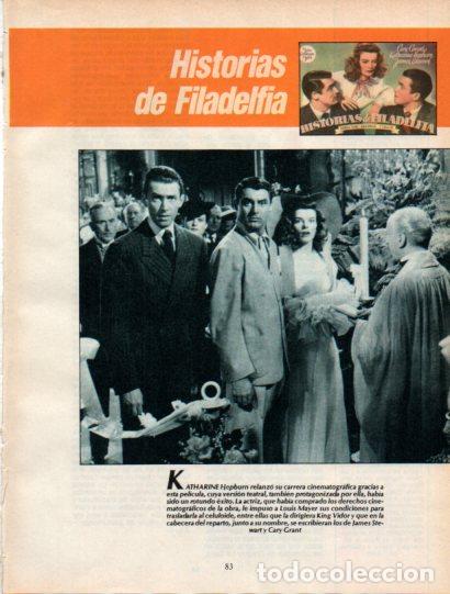 Otros art&iacute;culos de coleccionismo en papel: LAMINA V54571: Historias de Filadelfia con Katharine Hepburn y Gary Grant