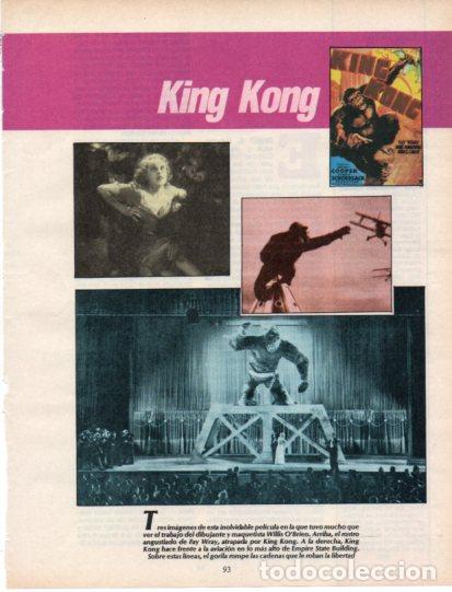 Otros art&iacute;culos de coleccionismo en papel: LAMINA V54576: King Kong con Fay Wray y Robert Armstrong