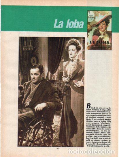 Otros art&iacute;culos de coleccionismo en papel: LAMINA V54581: La loba con Bette Davis