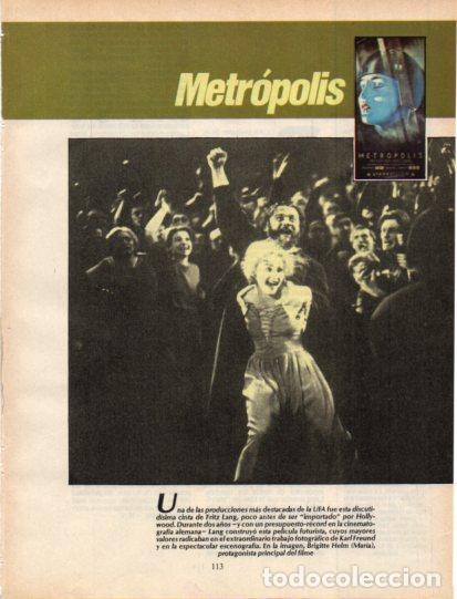 Otros art&iacute;culos de coleccionismo en papel: LAMINA V54586: Metropolis por Fritz Lang