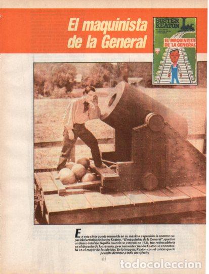 Collectionnisme Papier divers: LAMINA V54585: El maquinista de la general con Buster Keaton