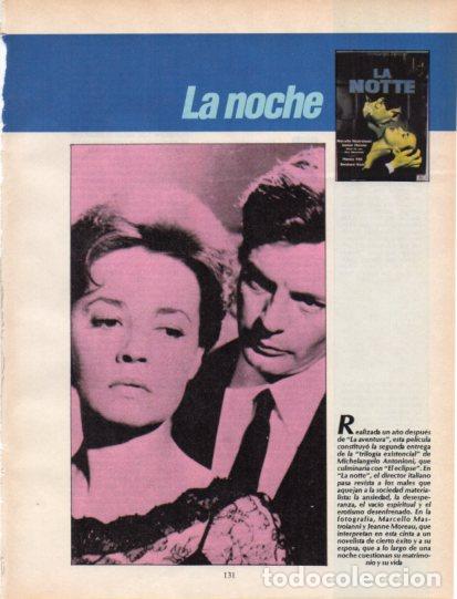 Collectionnisme Papier divers: LAMINA V54595: La noche con Marcello Mastroianni y Jeanne Moreau
