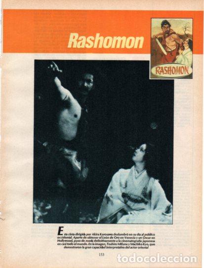 Collectionnisme Papier divers: LAMINA V54606: Rashomon por Akira Kurosawa