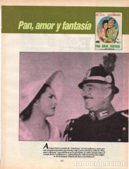 Collectionnisme Papier divers: LAMINA V54600: Paz, amor y fantasia con Vittoro de Sica y Lea Padovani