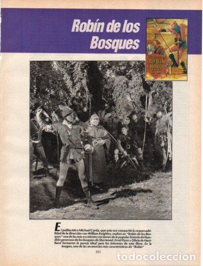 Collectionnisme Papier divers: LAMINA V54610: Robin de los Bosques con Errol Flynn y Olivia de Havilland