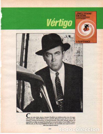 Collectionnisme Papier divers: LAMINA V54626: Vertigo con James Stewart y Kim Novak