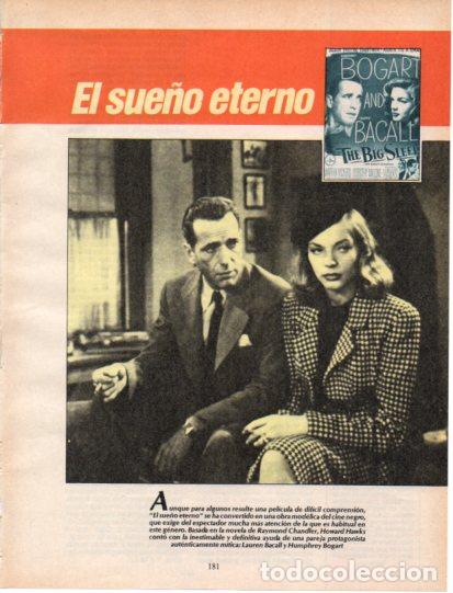 Collectionnisme Papier divers: LAMINA V54620: El sue&ntilde;o eterno con Lauren Bacall y Humphrey Bogart