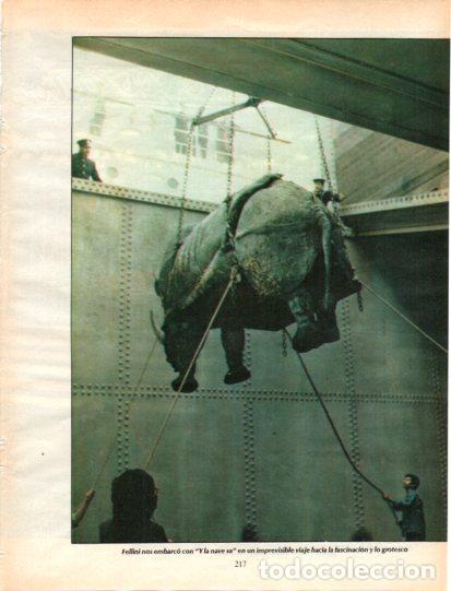Collectionnisme Papier divers: LAMINA V54636: Y la nave va de Fellini