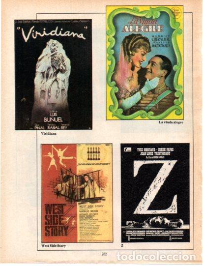 Otros art&iacute;culos de coleccionismo en papel: LAMINA V54665: Carteles West Side Story y La viuda alegre