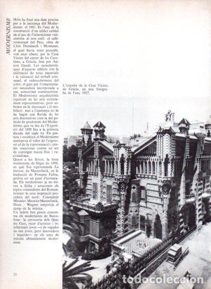 Otros art&iacute;culos de coleccionismo en papel: LAMINA V54670: Casa Vicens a Barcelona any 1927 - Edmon Valles