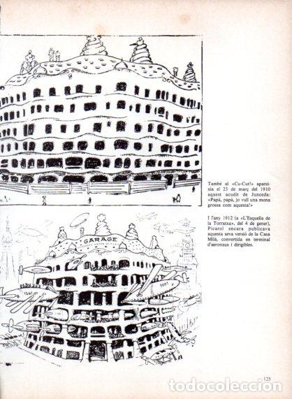Otros art&iacute;culos de coleccionismo en papel: LAMINA V54713: La Pedrera al Cu Cut 1910 i Casa Mila a L'esquella 1912 - Edmon Valles
