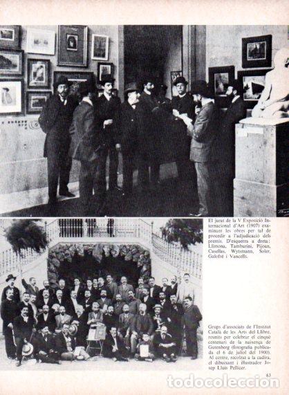 Otros art&iacute;culos de coleccionismo en papel: LAMINA V54685: Jurat de la V Exposicio Internacional d'Art 1907 a Barcelona - Edmon Valles