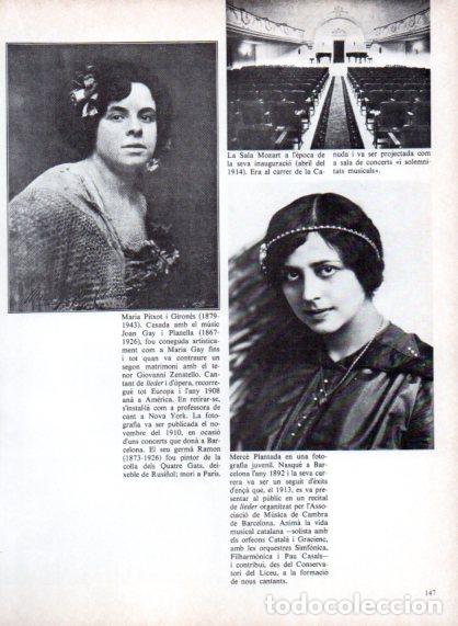 Otros art&iacute;culos de coleccionismo en papel: LAMINA V54723: Maria Pitxot i Girones i Merce Plantada - Edmon Valles