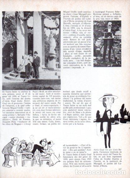 Altri oggetti di carta: LAMINA V54706: Miquel Utrillo i Joan Maragall, Francesc Soler i Rovirosa i Adria Gual - Edmon Valles