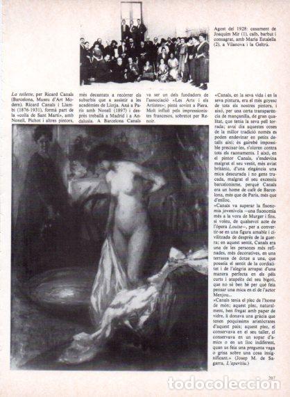 Otros art&iacute;culos de coleccionismo en papel: LAMINA V54753: La toilette per Ricard Canals - Edmon Valles
