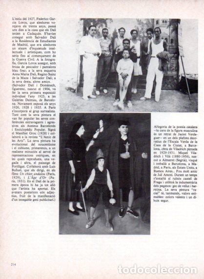Otros art&iacute;culos de coleccionismo en papel: LAMINA V54756: Federico Garcia Lorca i Dali en Cadaques any 1927 - Edmon Valles