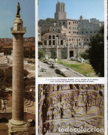 Otros art&iacute;culos de coleccionismo en papel: LAMINA V54224: Columna Trajana y Foro de Trajano, Roma - Eugenio Pucci