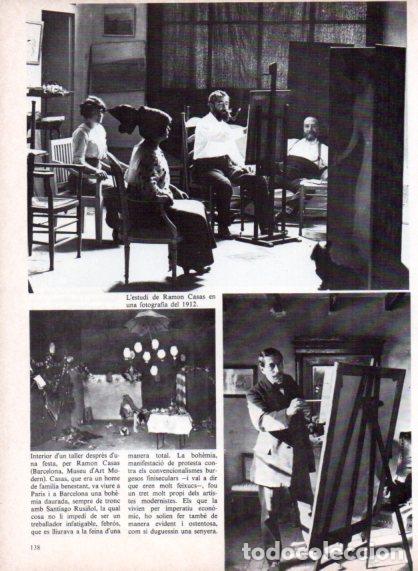 Otros art&iacute;culos de coleccionismo en papel: LAMINA V54770: Estudi de Ramon Casas fotografia any 1912 - Edmon Valles