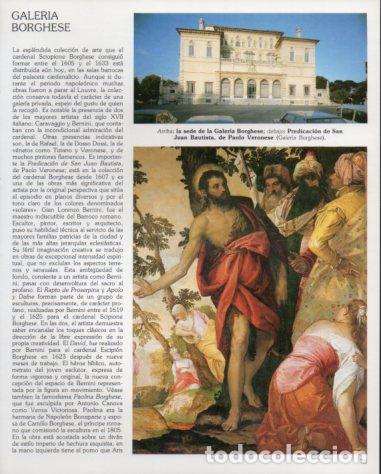 Otros art&iacute;culos de coleccionismo en papel: LAMINA V54244: Sede de la Galeria Borguese y Juan Bautista por Veronese - Eugenio Pucci