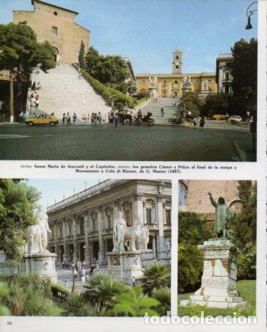 Otros art&iacute;culos de coleccionismo en papel: LAMINA V54249: Santa Maria de Aracoeli y el Capitolio, Roma - Eugenio Pucci