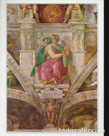 Sammelleidenschaft Andere Papierartikel: LAMINA V54272: El profeta Isaias por Miguel Angel, Capilla Sixtina - Eugenio Pucci