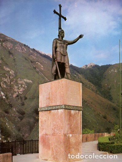 Sammelleidenschaft Andere Papierartikel: LAMINA V54299: Monumento a Don Pelayo en Covadonga - Emiliano de la Huerga