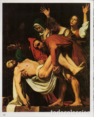 Sammelleidenschaft Andere Papierartikel: LAMINA V54271: El Descendimiento por Caravaggio - Eugenio Pucci
