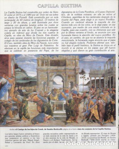 Sammelleidenschaft Andere Papierartikel: LAMINA V54276: Castigo de los hijos de Coreh por Botticelli - Eugenio Pucci