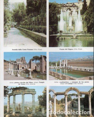 Sammelleidenschaft Andere Papierartikel: LAMINA V54281: Fuente del Organo, Templo de Venus, Portico del Ninfeo, Roma - Eugenio Pucci