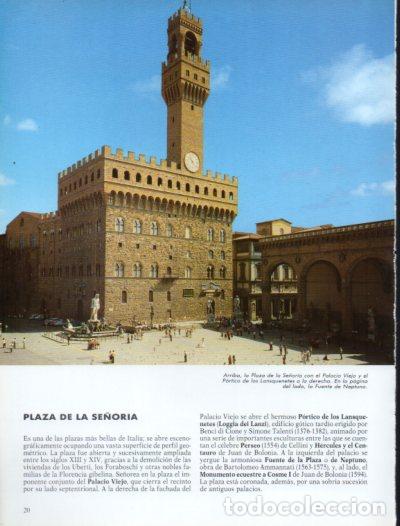 Sammelleidenschaft Andere Papierartikel: LAMINA V54329: Plaza de la Se&ntilde;oria con el Palacio Viejo, Florencia