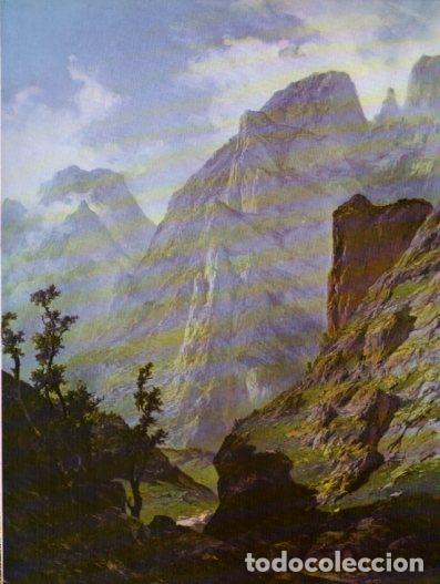 Otros art&iacute;culos de coleccionismo en papel: LAMINA V54311: Picos de Europa por Carlos Haes - Emiliano de la Huerga