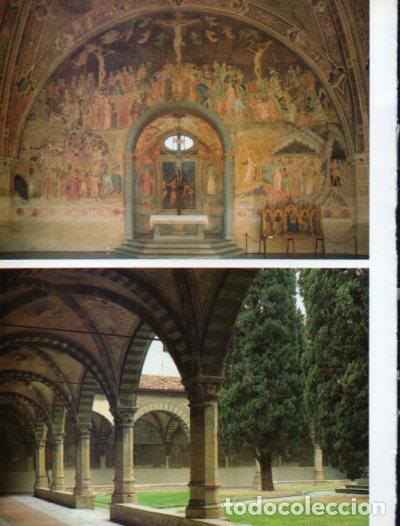 Otros art&iacute;culos de coleccionismo en papel: LAMINA V54359: Altar y claustro de Santa Maria Novella, Florencia