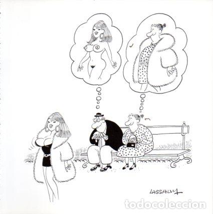 Otros art&iacute;culos de coleccionismo en papel: LAMINA V54369: Ilustracion de Lassalvy n&ordm; 3