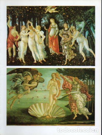 Sammelleidenschaft Andere Papierartikel: LAMINA V54336: Primavera y Nacimiento de Venus por Botticelli