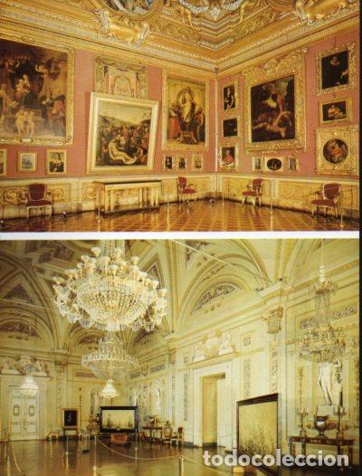 Sammelleidenschaft Andere Papierartikel: LAMINA V54341: Salas de Saturno y de las Hornacinas en Galeria Paletina, Florencia