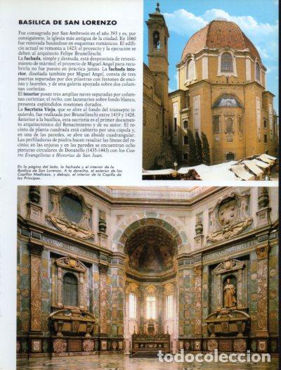 Sammelleidenschaft Andere Papierartikel: LAMINA V54346: Capilla de los Principes, Florencia