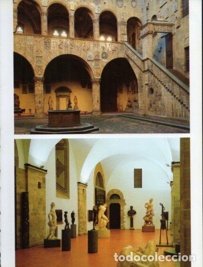 Sammelleidenschaft Andere Papierartikel: LAMINA V54356: Patio y esculturas del Palacio del Bargello, Florencia