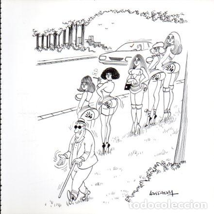 Sammelleidenschaft Andere Papierartikel: LAMINA V54371: Ilustracion de Lassalvy n&ordm; 5